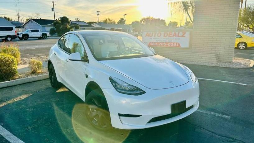 TESLA MODEL Y 2020 5YJYGDEE5LF014590 image